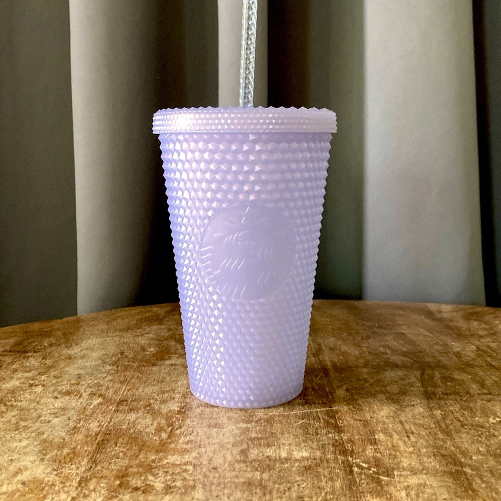 Starbucks 2021 Jeweled Iridescent Tumbler 16 oz. Only used once! So beautiful!